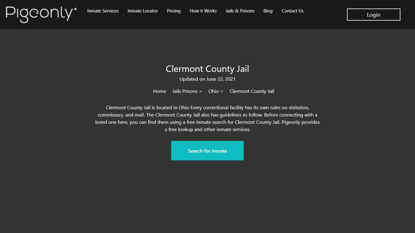 Clermont County Jail Inmate Search | Ohio
